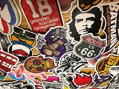 200 Skateboard Stickers bomb Vinyl Laptop Luggage Decals Dope Sticker Lot cool