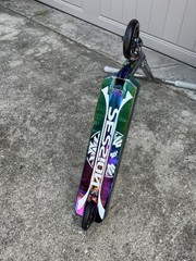 NEW All Neochrome Custom Pro Scooter!! Kids Pro Kick Scooter. FREE SHIPPING!