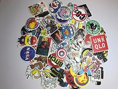 200 Skateboard Stickers bomb Vinyl Laptop Luggage Decals Dope Sticker Lot cool