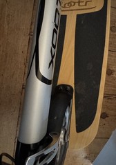 Xootr Cruz Foot Scooter With Brake & Wooden Deck