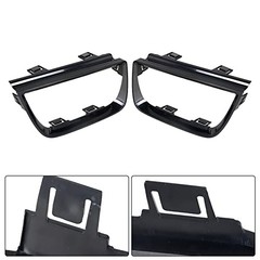 Pack of 4 Tail Light Bezel Covers Black Replacement for Chevy Camaro LT LS SS