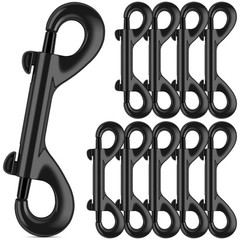 10Pcs Bolt Snaps Double Ended Hook Heavy Duty Trigger Button 3.5 Inch Metal Clip