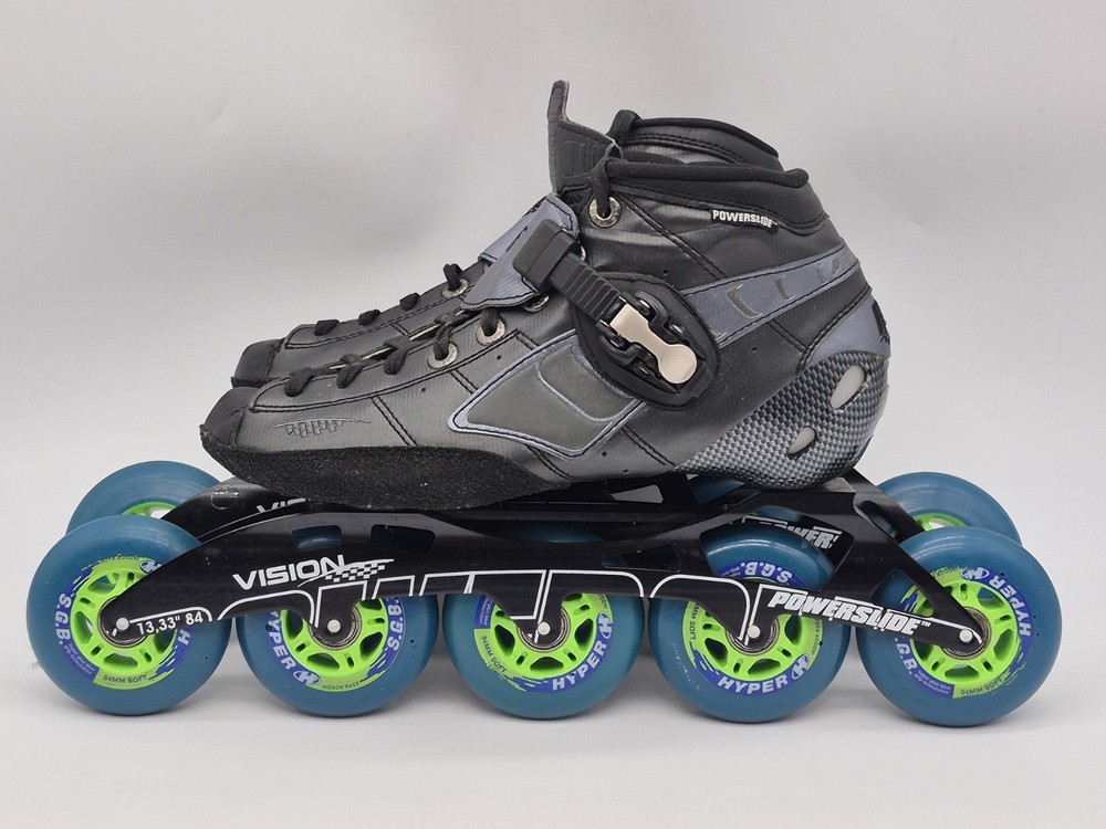 Inline Skates Rollerblades Powerslide Mens Size 8 Vision R2