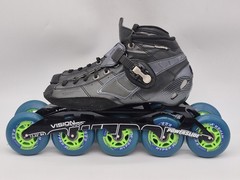 Inline Skates Rollerblades Powerslide Mens Size 8 Vision R2