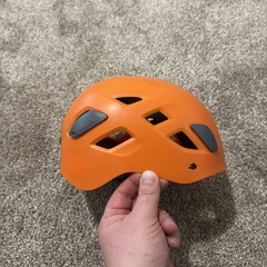 Black Diamond Half Dome Climbing Helmet M/L Orange Mountaineering Caving