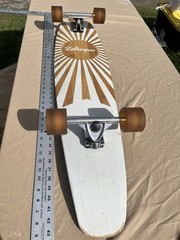 Retrospec Zed 44 in Complete Cruising Longboard Skateboard w/ Trucks & Wheels