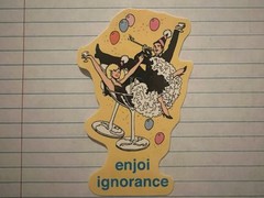 Enjoi Skateboards Party Dress Fancy Original Z7A Vintage Skateboarding STICKER