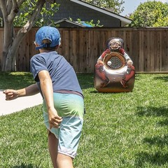Inflataman Baseball Toss Challenge Inflatable Catcher Strike Zone Game