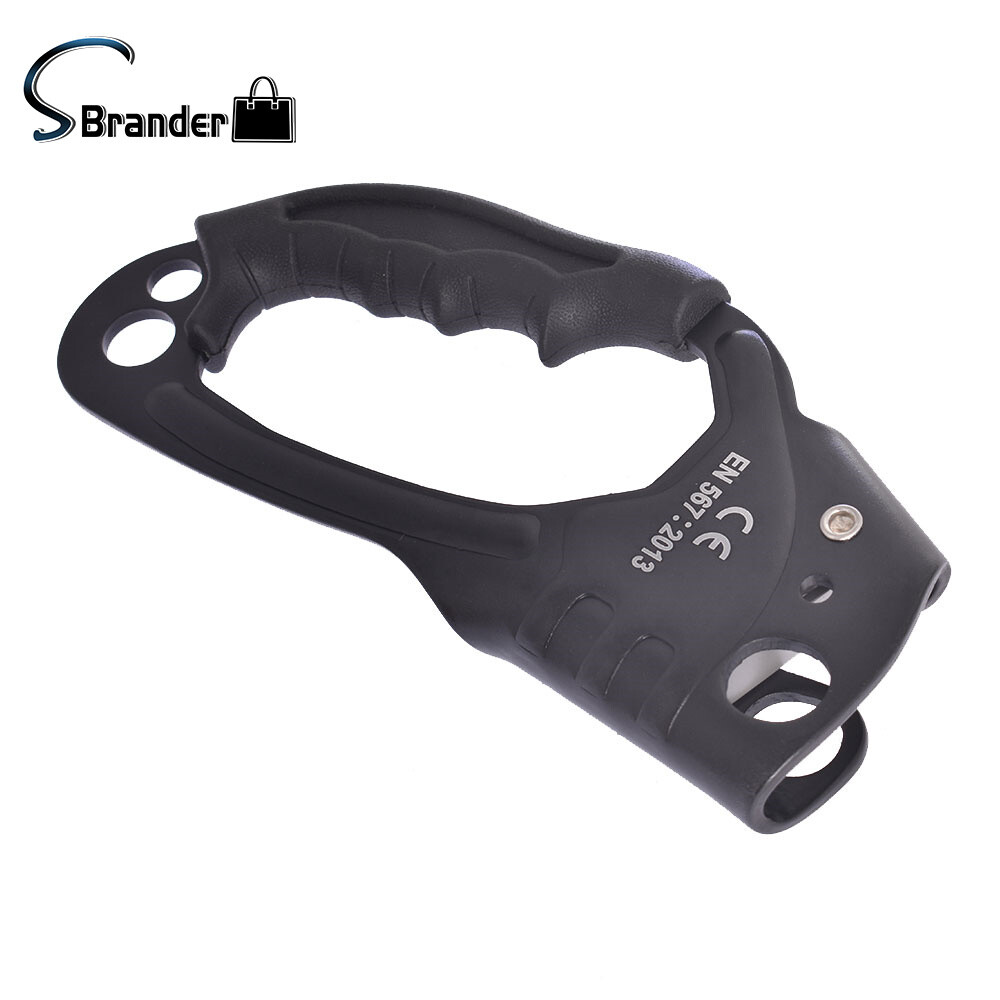 Right Hand Al-Mg Alloy Tree Arborist Rappelling Gear Rope Climbing Ascender