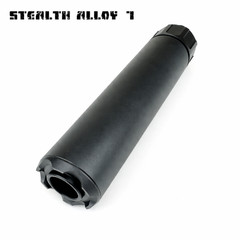 VeilStrike 7″ Black 1/2″x28 Muzzle Brake Extension Tube for AEG GBB