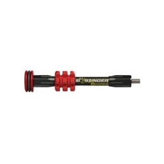 @NEW@ B-Stinger 8″ MicroHex Black/Red Bow Stabilizer! bee MHX08RD