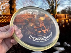 2010 Crystal Z Challenger Discraft Limited ICE Aliens New Disc Golf OOP #6019