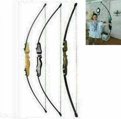 30/40 Lbs 51»Straight Bow Beginner Level Bow Arrow For Youth Archery Hunt Train