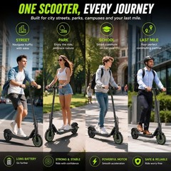 2026 Foldable Adult Electric Scooter, High Speed 31KM/H Urban Commuter Escooter