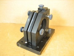 Aluminum Tilt Stage, 3-5/8″L x 1-1/2″H, Base Plate 5″L x 3″W, Threaded Hole 34mm