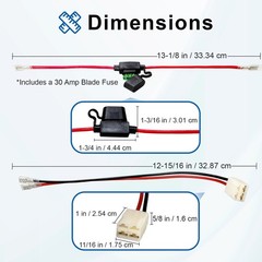24 Volt Battery Pack, the Razor iMod, Rechargeable Batteries, 10 Ah with Harness