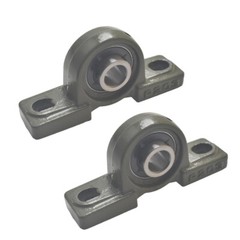 2pcs UCP202-10 Bearing Set For 5/8 in Bore, Self-Aligning Pillow Block Bearings