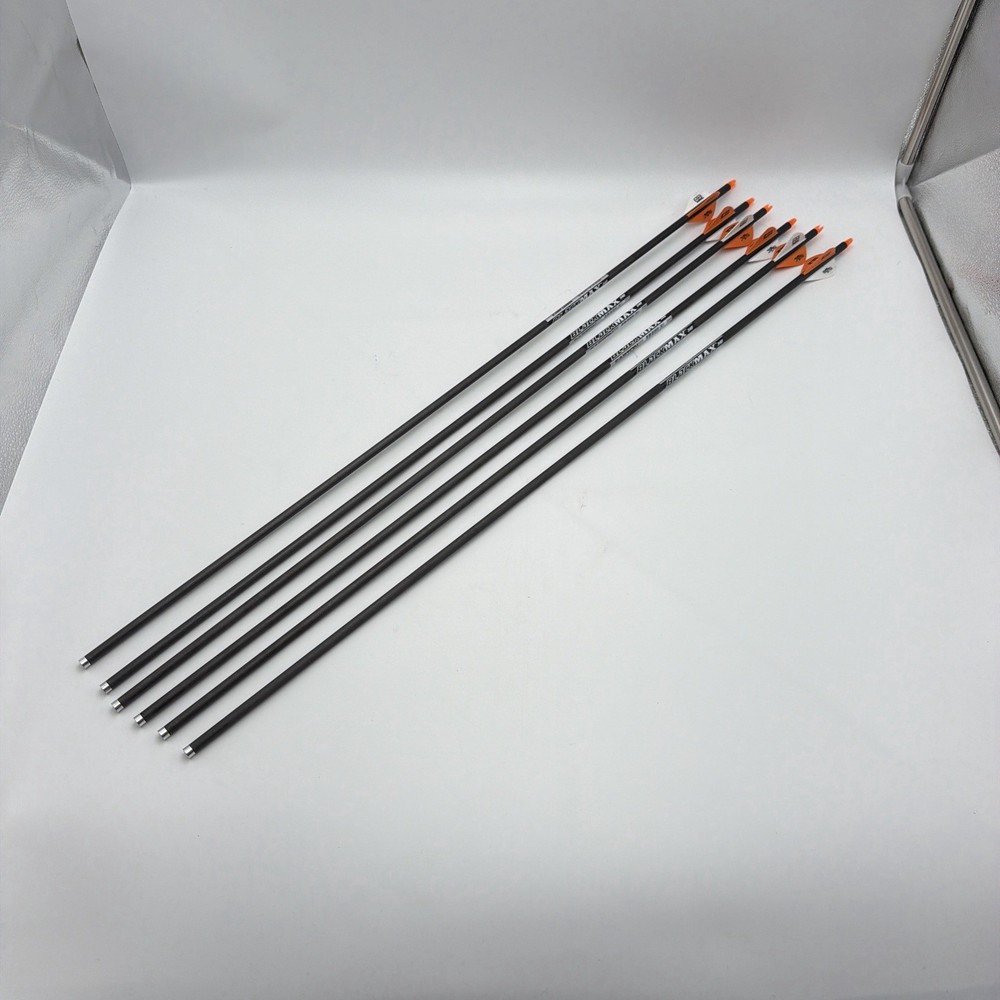 Easton Black Max 340 6.5MM Carbon 30 inches Up To 70 Lbs 6 PACK