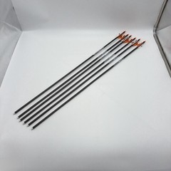 Easton Black Max 340 6.5MM Carbon 30 inches Up To 70 Lbs 6 PACK