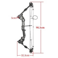 Compound Bow Set 20-70lbs Adjustable Arrows Archery Outdoor Shooting RH LH