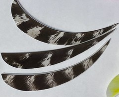 5″ New-50pack FREE SHIPPING! Right Wing Real Turkey Feather forArrows and Darts