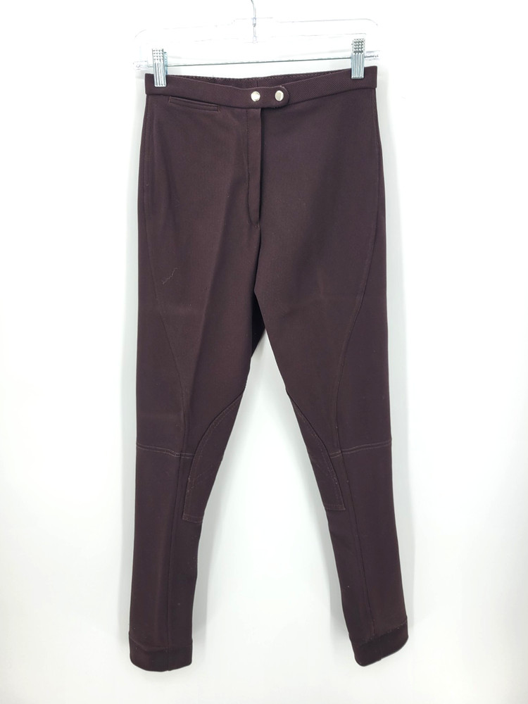 Impulsion Riding Pants Breeches Womens 36 Brown Horse Equestrian