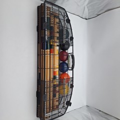 Eddie Bauer 6-Player Croquet Set – 100% Complete with Wire Case & Manual