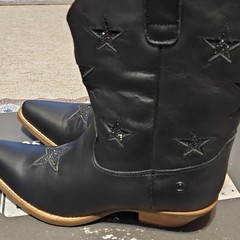 Dingo DI 582 Star Struck Women’s Western Boots Black Size 9