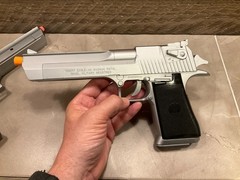 Two Desert Eagle Airsoft Pistol Magnum Research 6mm Replica Spring Loaded Manual