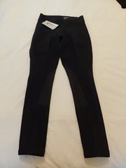 Riding Sport By Dover Saddlery Essential K/P Tight Black Sz M NWT