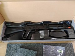 Brand New UNFIRED LCT AK-104 AEG – Black Folding Stock – LCK-104