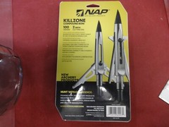 NAP Killzone Crossbow Broadhead 100 Grain 2 Inch Cutting Diameter Three Pack