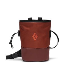 Mojo Zip Chalk Bag with Zippered Pocket for Rock Medium-Large Burnt Sienna