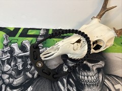 Archery Bow Wrist Sling Black and White Reflective Mathews, Hoyt, PSE, Bowtech