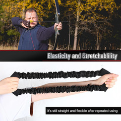 3 Pcs Archery Bow Strength Trainer 30 40 50 Lbs Arm Exercise Band Rubber Stretch