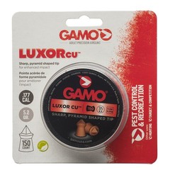 GAMO .177 Cal Luxor Cu Hunting Pellet-Lead Free-Tin of 150-632282054