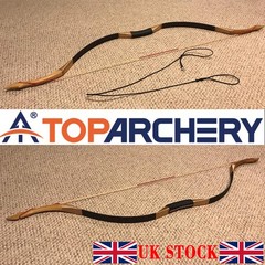 Traditional Recurve Bow 30-50lb Handmade Horse Bow Archery Mongolian Bow Hunting