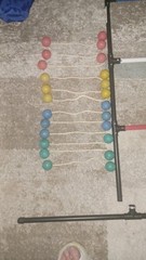 Complete Open Box Ladder Ball Game Set Outdoor Lawn Toss 12 Balls