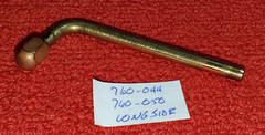 Crosman 760-044 Brass Bolt Long & 760-050 brass bolt knob (LS acorn nut), used