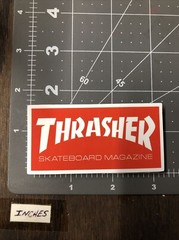 Thrasher Magazine Glossy Skateboard Laptop Decal Sticker Gloss1