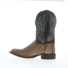 Tony Lama Marfa Caiman TL5258 Mens Brown Leather Cowboy Western Boots