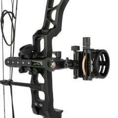 Compound Bow Sight 5 Pin Micro Adjustable 0.019″ Archery Hunting Target RH LH US