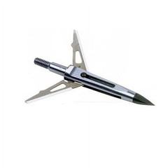Killzone Mechanical Broadhead 100 Grain 2″ Cutting Diameter 2 Blade 3 Pack New