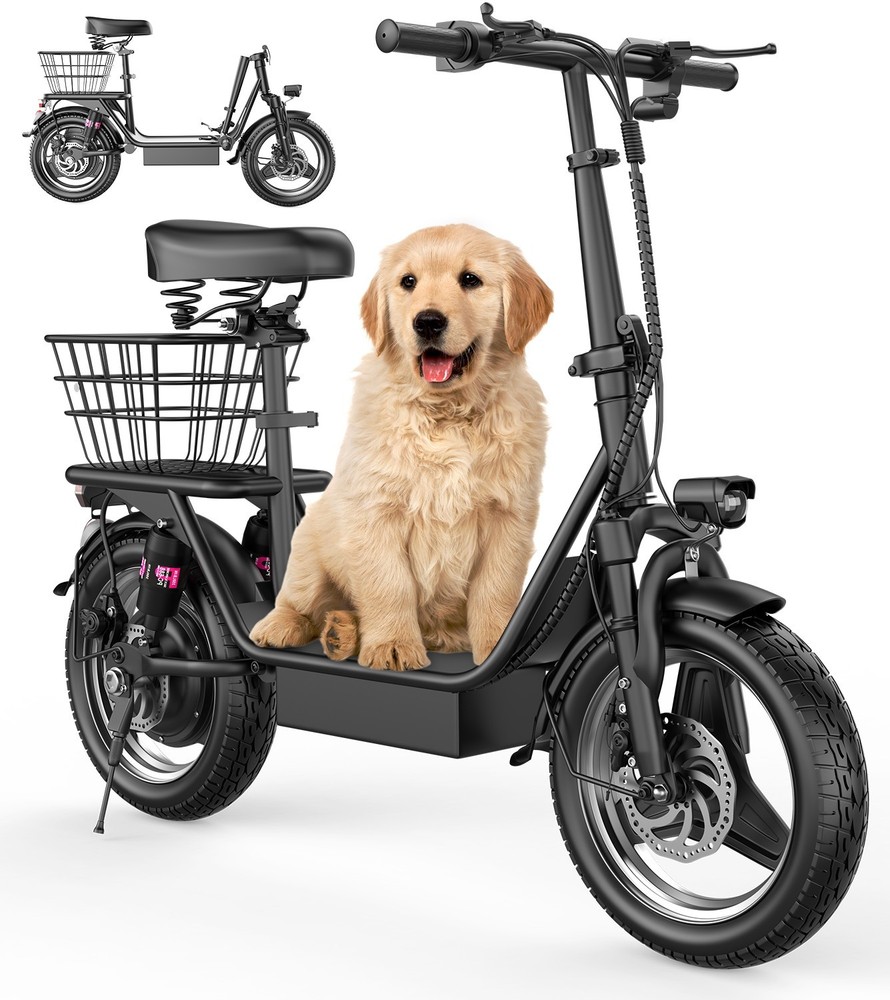 749W Off-road Electric Scooter, 48V 15A Large-capacity Battery, 35 Miles