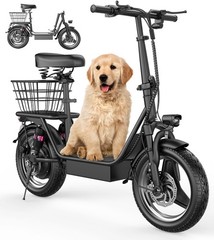 749W Off-road Electric Scooter, 48V 15A Large-capacity Battery, 35 Miles