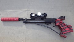 Air Venturi AV-46M Match Air Pistol – Custom Upgrades – Near Silent – Excellent