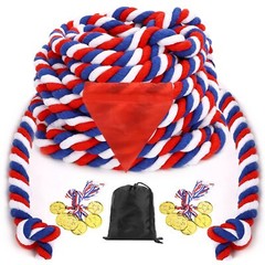 60FT Tug of War Rope for Kids and Adults Field Day Game Outdoor Carnival Games