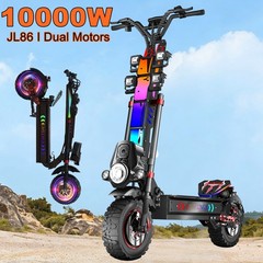 10000W High Power Electric Scooter Full Suspensation Off-road Tire Fast Speed US