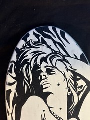 RARE Randy Colvin Glow In The Dark Censorship Is Weak Prime Skateboard Deck GITD