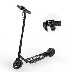 Ladped Electric Scooter Kids Ages 6-12, 250W Motor Max Speed 9MPH Escooter Black